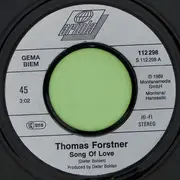 7inch Vinyl Single - Thomas Forstner / Countdown G.T.O. - Song Of Love