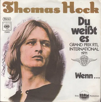 Thomas Hock - Du Weißt Es