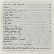 CD - Thomas Hampson , The Saint Paul Chamber Orchestra , Hugh Wolff - Christmas With Thomas Hampson