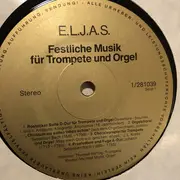 LP - Thomas Hartog - Festliche Musik für Trompete und Orgel in St.Katharinen zu Bergkirchen / Schaumburg