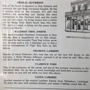 LP - Thomas Jefferson And His Creole Jazz Band - Sleepy Time Down South