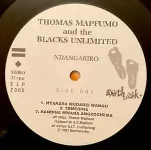 Thomas Mapfumo And The Blacks Unlimited - Ndangariro