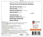 CD - Thomas Selle , Johann Schop , Heinrich Scheidemann - Veronika Winter • Stephanie Petitlaurent • Ham - Chorale Concertos & Chorale Variations