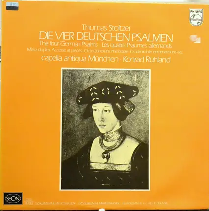 Thomas Stoltzer - Die Vier Deutschen Psalme