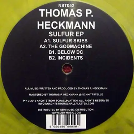 THOMAS P HECKMANN - SULFUR