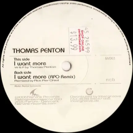 Thomas Penton - I want more