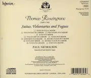 CD - Thomas Roseingrave , Paul Nicholson - Keyboard Music Of Thomas Roseingrave