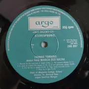 LP - Tomkins - Music From Musica Deo Sacra