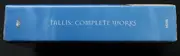 CD-Box - Tallis - Complete Works - Hardcover Box