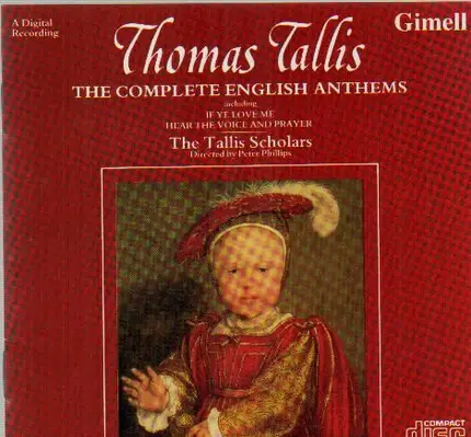 Thomas Tallis - The Complete English Anthems