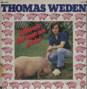 LP - Thomas Weden - Schwein Hat Man Nie Zuviel - rare chanson folk