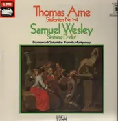 Samuel Wesley - Sinfonien Nr. 1-4 / Sinfonie D-dur, Bournemouth Sinfonietta, Kenneth Montgomery