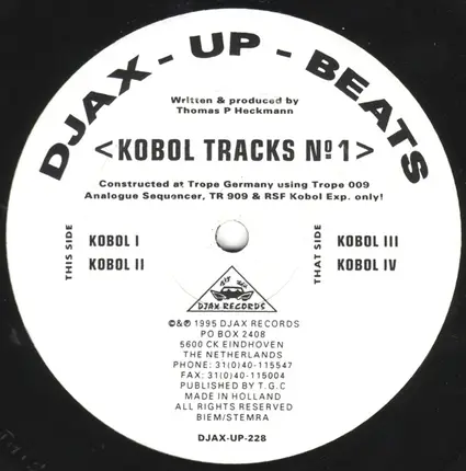 Thomas P Heckmann - Kobol Tracks No 1