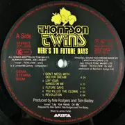 LP - Thompson Twins - Here's To Future Days