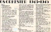 LP - Thore Ehrling - 1943-1945