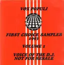 2 x 12inch Vinyl Single - Those Guys, London a.o. - Vox Populi: First Choice Sampler 1993 Volume 1