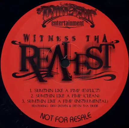 Tha Realest - Sumthin' Like A Pimp