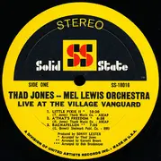 LP - Thad Jones & Mel Lewis - Live At The Village Vanguard - Gatefold
