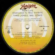 LP - Thad Jones & Mel Lewis - New Life (Dedicated To Max Gordon)