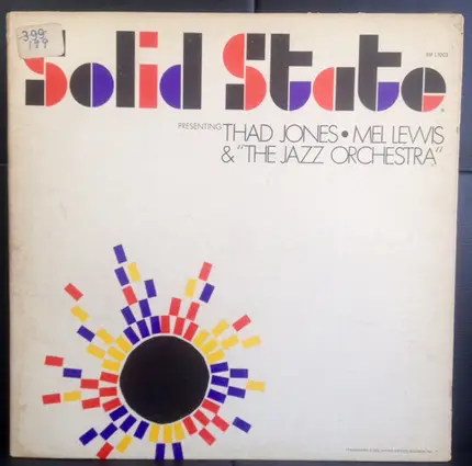 Thad Jones & Mel Lewis & The Jazz Orchestra - Presenting Thad Jones - Mel Lewis And The Jazz Orchestra