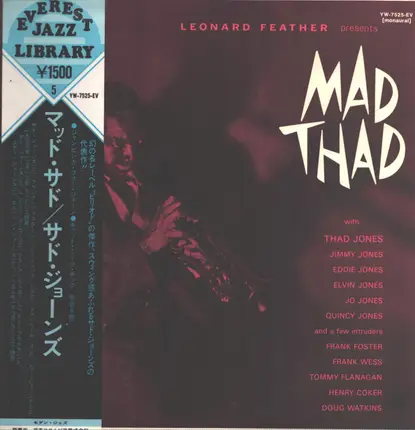 Thad Jones And His Ensemble - Mad Thad