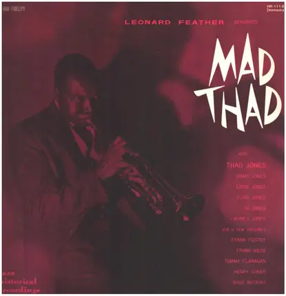 Thad Jones And His Ensemble - Mad Thad