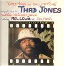LP - Thad Jones, Swedish Radio Jazz Group Featuring Mel Lewis And Jon Faddis - Greetings And Salutations