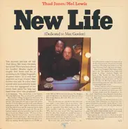 Thad Jones & Mel Lewis - New Life (Dedicated To Max Gordon)