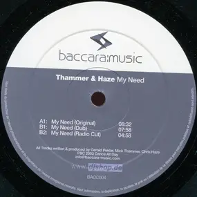 Thammer & Haze - My Need