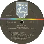 LP - The 4 Seasons, The Four Seasons - Lookin' Back - Mono