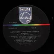 LP - The 4 Seasons - The Genuine Imitation Life Gazette - Booklet (Newspaper insert)