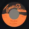 7inch Vinyl Single - The 5 Satins - All Mine / Rose Mary