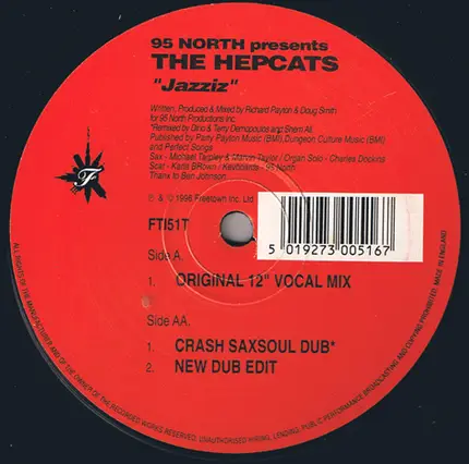 The 95 North Presents Hepcats - Jazziz