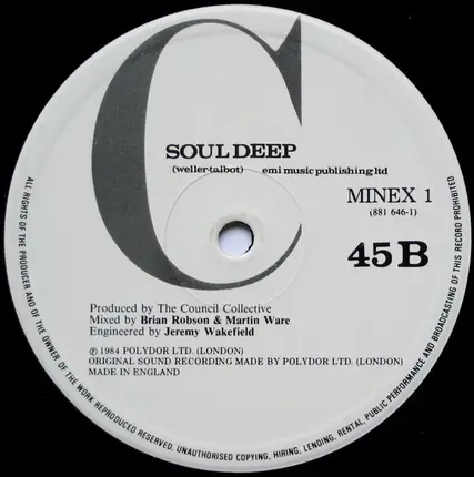 The Council Collective - Soul Deep
