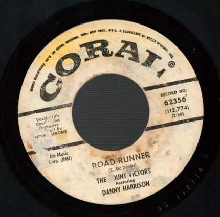 The Count Victors Featuring Danny Harrison - Road Runner / Lorie