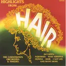 CD - The Countdown Orchestra And Singers - Highlights From Hair