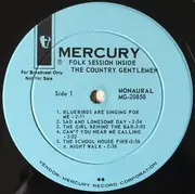 LP - The Country Gentlemen - Folk Session Inside - Promo, Mono