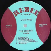 LP - The Country Grass - Livin' Free