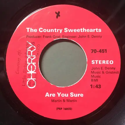 The Country Sweethearts - Hang Them All