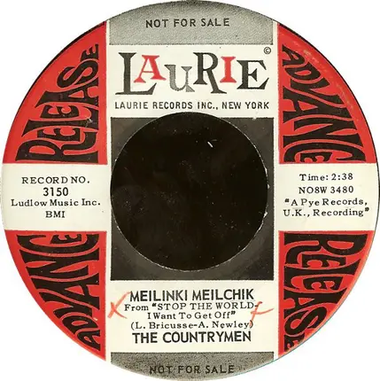 The Countrymen - Meilinki Meilchik / Cockles And Mussels