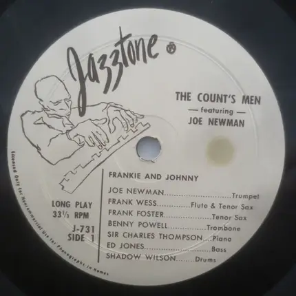 The Count's Men Featuring Joe Newman - The Count's Men Featuring Joe Newman