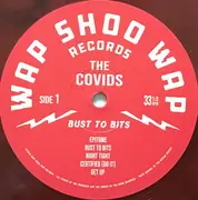 LP - The Covids - Bust to Bits - Red marbled vinyl + Insert
