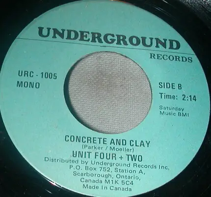 The Cowsills / Unit Four Plus Two - Indian Lake