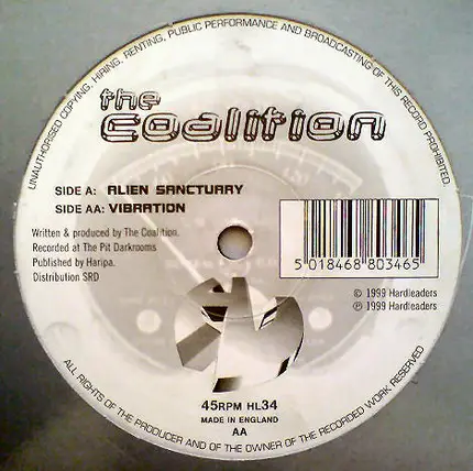 The Coalition - Alien Sanctuary / Vibration