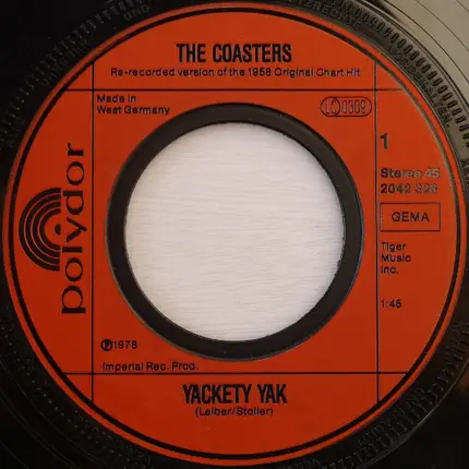 The Coasters / Kingston Trio - Yakety Yak / Tom Dooley