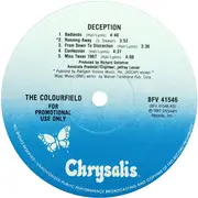 LP - The Colourfield - Deception - Still Sealed