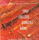 LP - The College Concert Band - 1963 College Concert Band - blue vinyl