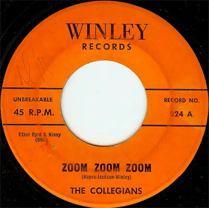 The Collegians - Zoom Zoom Zoom