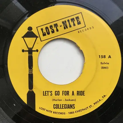 The Collegians - Let's Go For A Ride / Heavenly Night