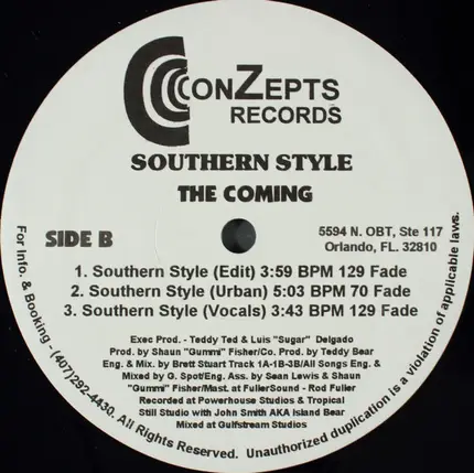 The Coming - Southern Style